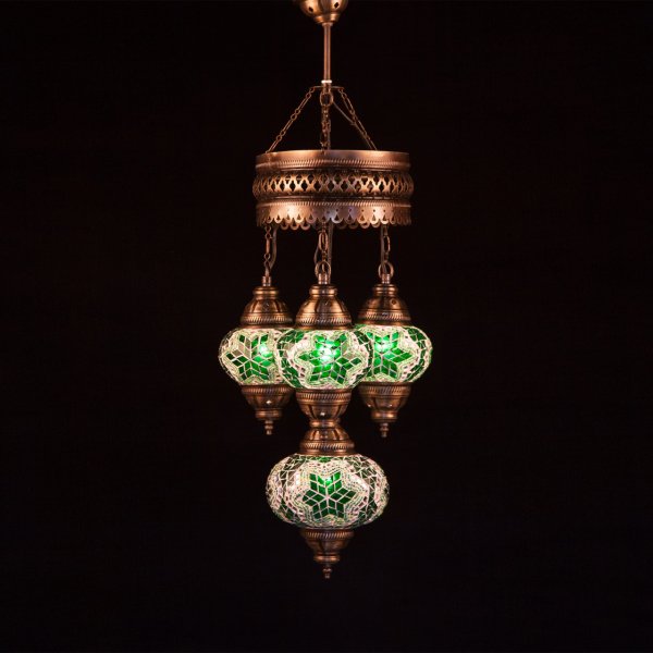 Mosaic Sultan Hanging Set of 3+1 Size 2/3 SDL-31401