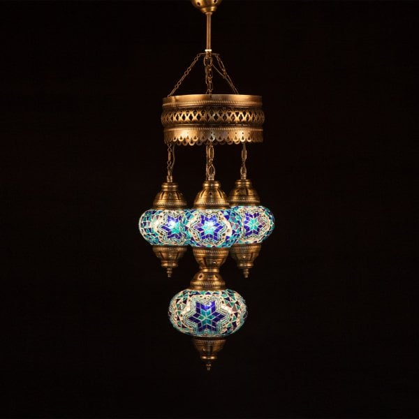 Mosaic Sultan Hanging Set of 3+1 Size 2/3 SDL-31411