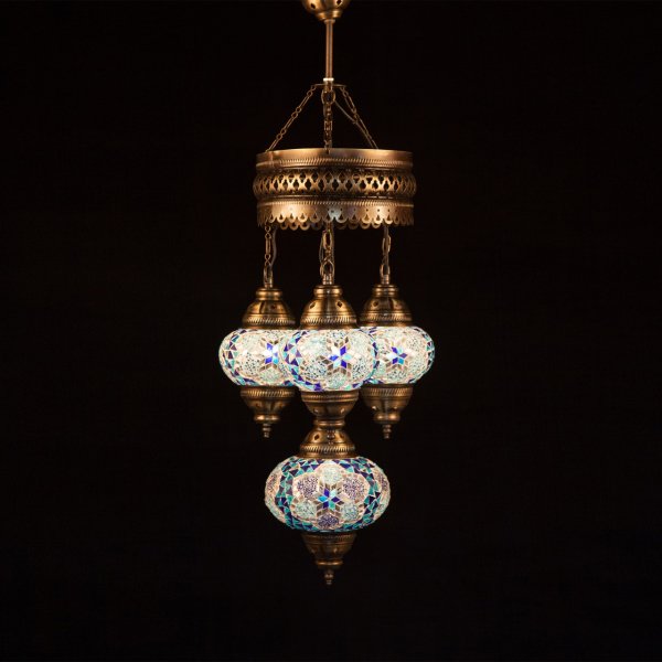 Mosaic Sultan Hanging Set of 3+1 Size 2/3 SDL-31412