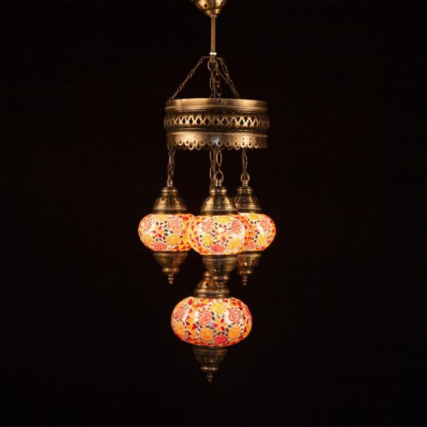 Mosaic Sultan Hanging Set of 3+1 Size 2/3 SDL-31472