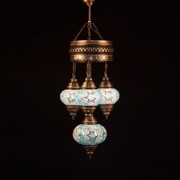 Mosaic Sultan Hanging Set of 3+1 Size 2/3 SDL-31482