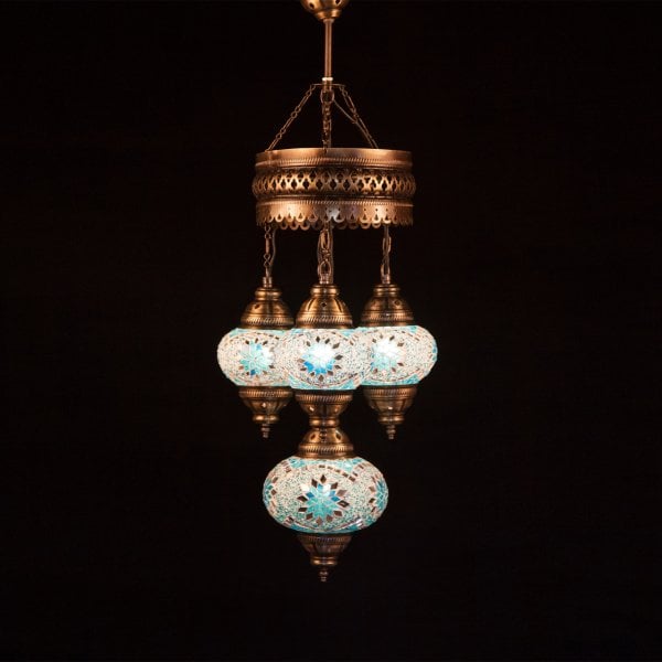 Mosaic Sultan Hanging Set of 3+1 Size 2/3 SDL-31483
