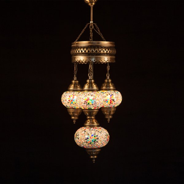 Mosaic Sultan Hanging Set of 3+1 Size 2/3 SDL-31493