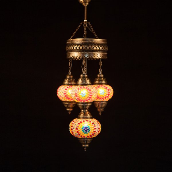 Mosaic Sultan Hanging Set of 3+1 Size 2/3 SDL-31499