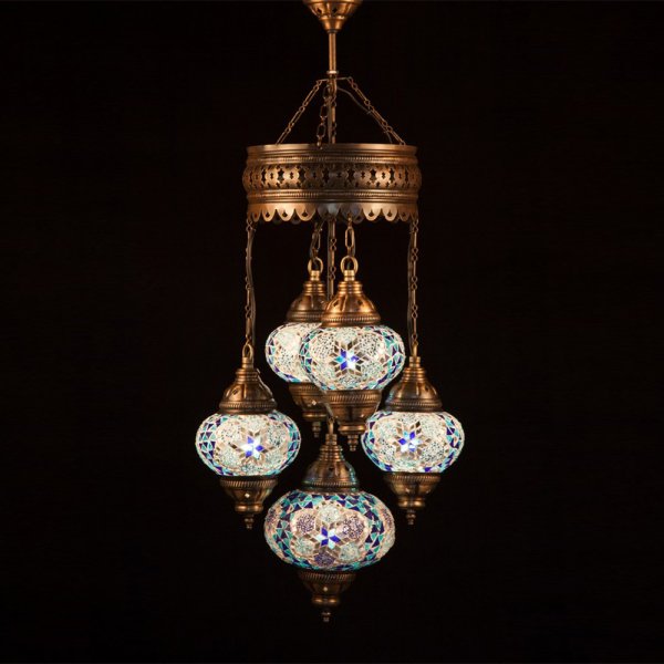 Mosaic Sultan Hanging Set of 4+1 Size 2/3 SDL-41412