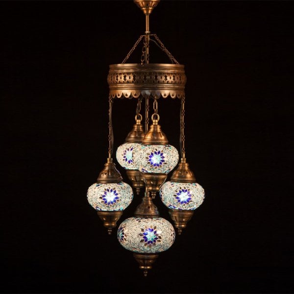 Mosaic Sultan Hanging Set of 4+1 Size 2/3 SDL-41413