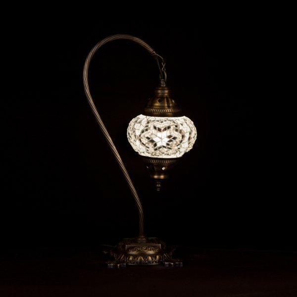 Mosaic Swanneck Style Desk Lamp SN-20421