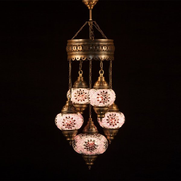 Mosaic Sultan Hanging Set of 4+1 Size 2/3 SDL-41463