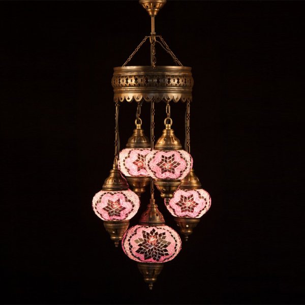 Mosaic Sultan Hanging Set of 4+1 Size 2/3 SDL-41464