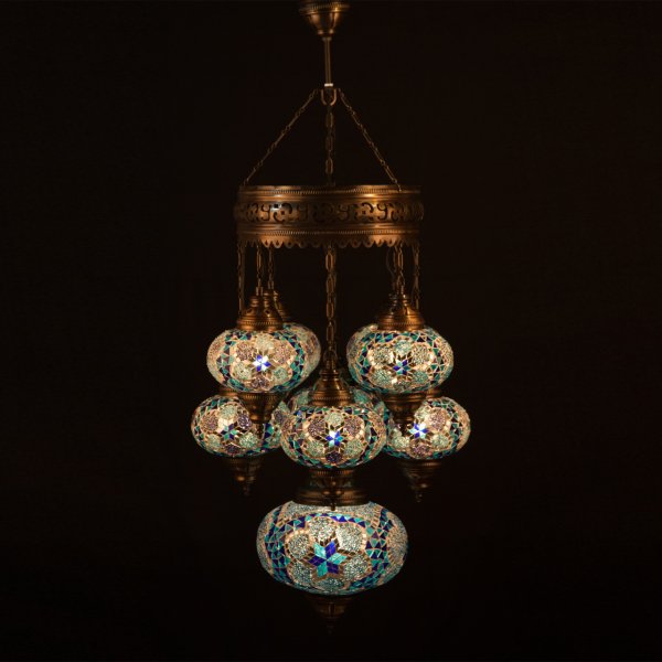 Mosaic Sultan Hanging Set of 8+1 Size 3/5 SDL-81412