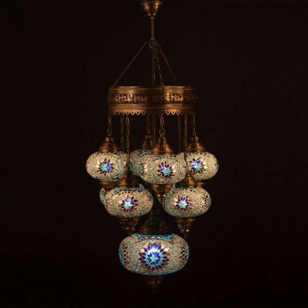 Mosaic Sultan Hanging Set of 8+1 Size 3/5 SDL-81413
