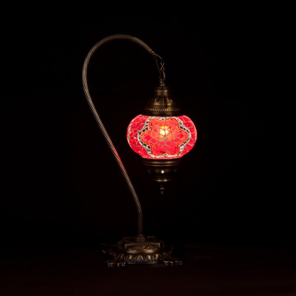 Mosaic Swanneck Style Desk Lamp SN-20441