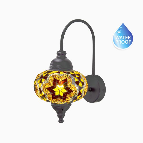 Mosaic Waterproof Wall Lamp Size 3 WWL-30431