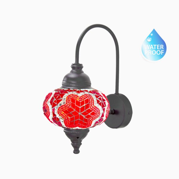 Mosaic Waterproof Wall Lamp Size 3 WWL-30441