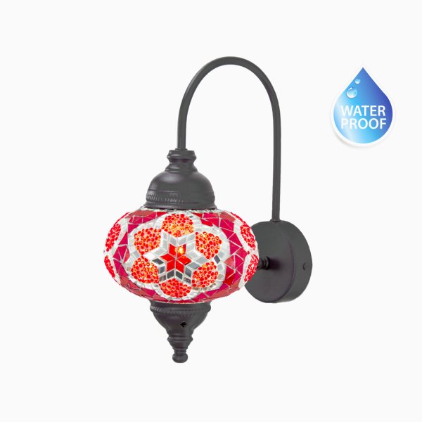 Mosaic Waterproof Wall Lamp Size 3 WWL-30442