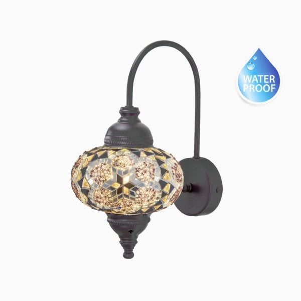 Mosaic Waterproof Wall Lamp Size 3 WWL-30462