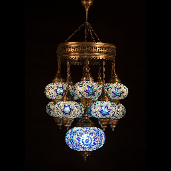 Mosaic Sultan Hanging Set of 10+1 Size 3/5 SDL-101411