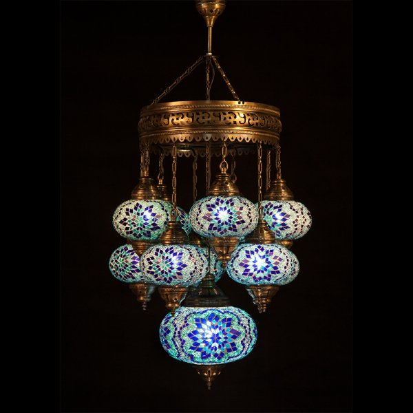 Mosaic Sultan Hanging Set of 10+1 Size 3/5 SDL-101414
