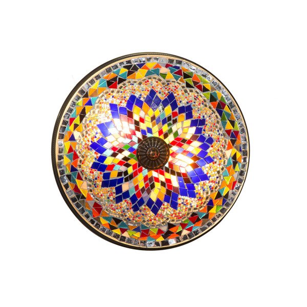 Mosaic Circle Wall Lamp Size 30 WCL-30491