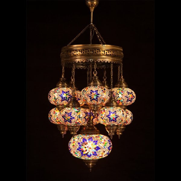 Mosaic Sultan Hanging Set of 10+1 Size 3/5 SDL-101491