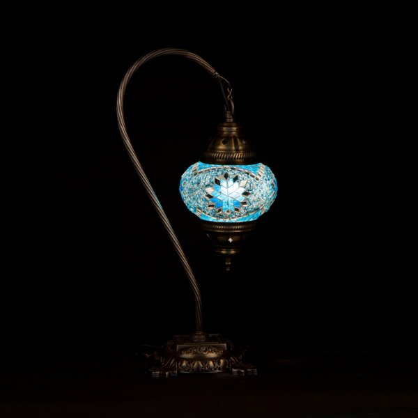 Mosaic Swanneck Style Desk Lamp SN-20483