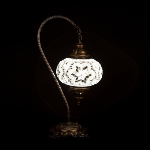 Mosaic Swanneck Style Desk Lamp SN-30421