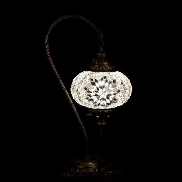 Mosaic Swanneck Style Desk Lamp SN-30424