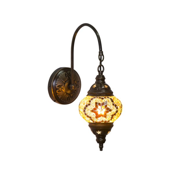 Mosaic Hanging Style Wall Lamp Size 2 WLS-20434