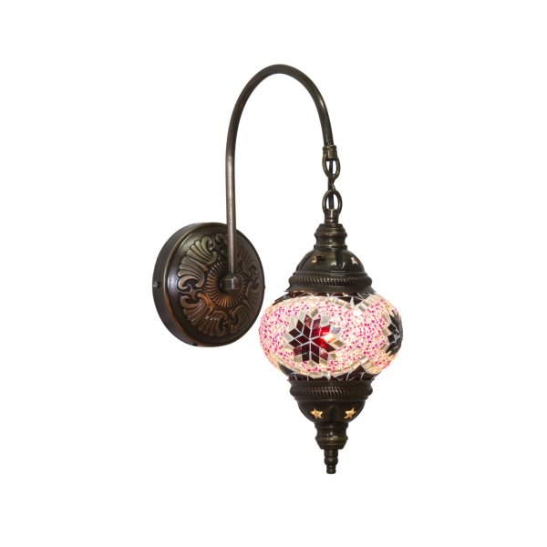 Mosaic Hanging Style Wall Lamp Size 2 WLS-20463