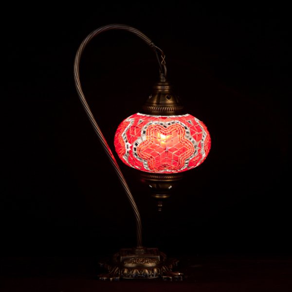 Mosaic Swanneck Style Desk Lamp SN-30441