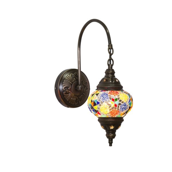 Mosaic Hanging Style Wall Lamp Size 2 WLS-20492