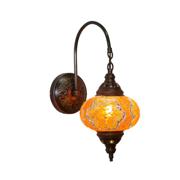 Mosaic Hanging Style Wall Lamp Size 3 WLS-30451
