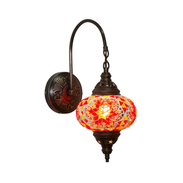 Mosaic Hanging Style Wall Lamp Size 3 WLS-30471