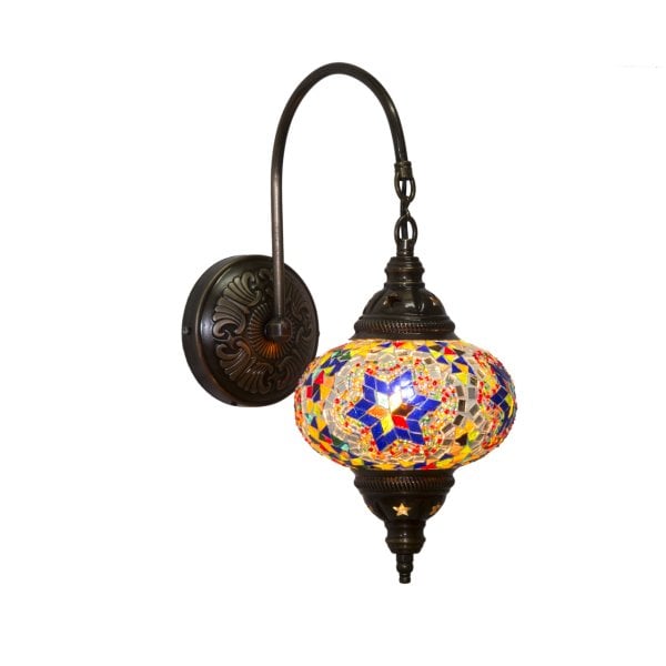 Mosaic Hanging Style Wall Lamp Size 3 WLS-30491