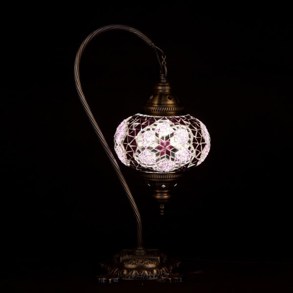 Mosaic Swanneck Style Desk Lamp SN-30462