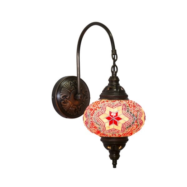 Mosaic Hanging Style Wall Lamp Size 3 WLS-30498