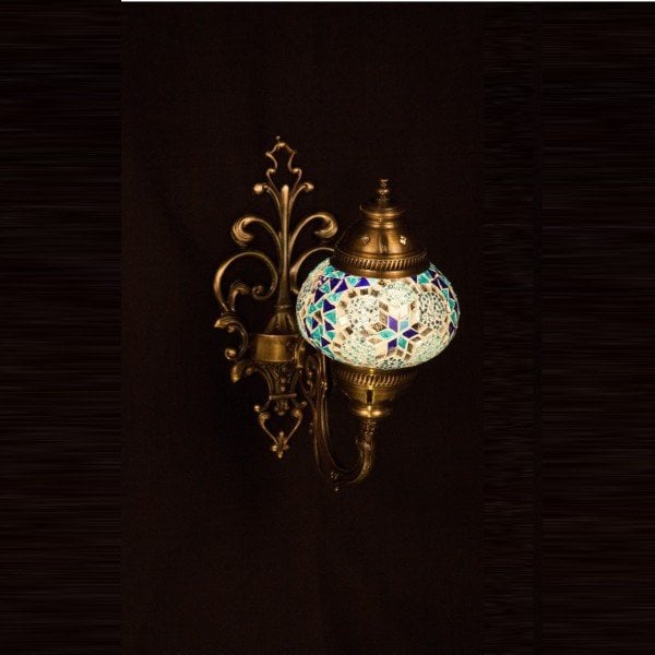 Mosaic Classic Style Wall Lamp Size 2 WL-20412