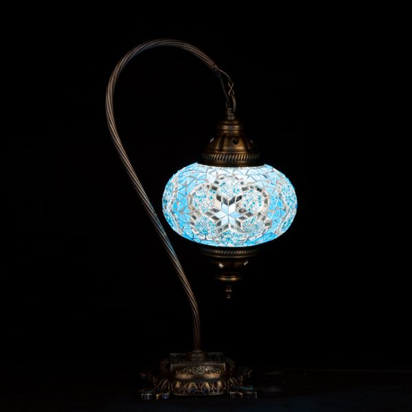 Mosaic Swanneck Style Desk Lamp SN-30482
