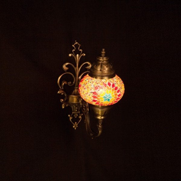 Mosaic Classic Style Wall Lamp Size 2 WL-20499