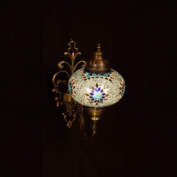 Mosaic Classic Style Wall Lamp Size 3 WL-30413