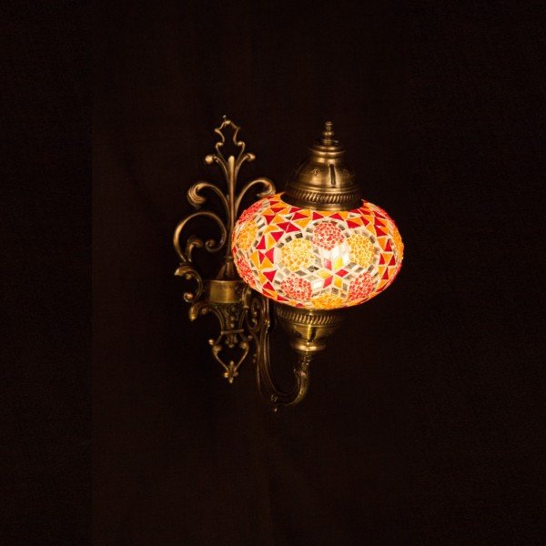 Mosaic Classic Style Wall Lamp Size 3 WL-30472