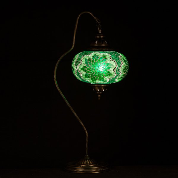 Mosaic Swanneck Style Desk Lamp SN-50401