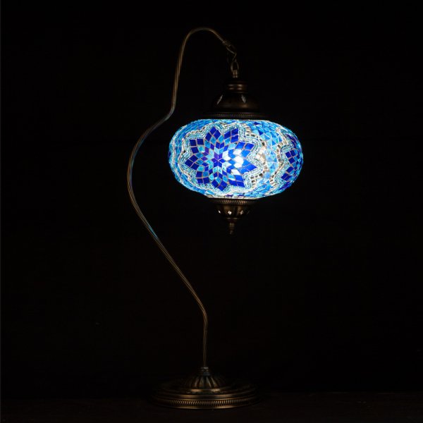 Mosaic Swanneck Style Desk Lamp SN-50411