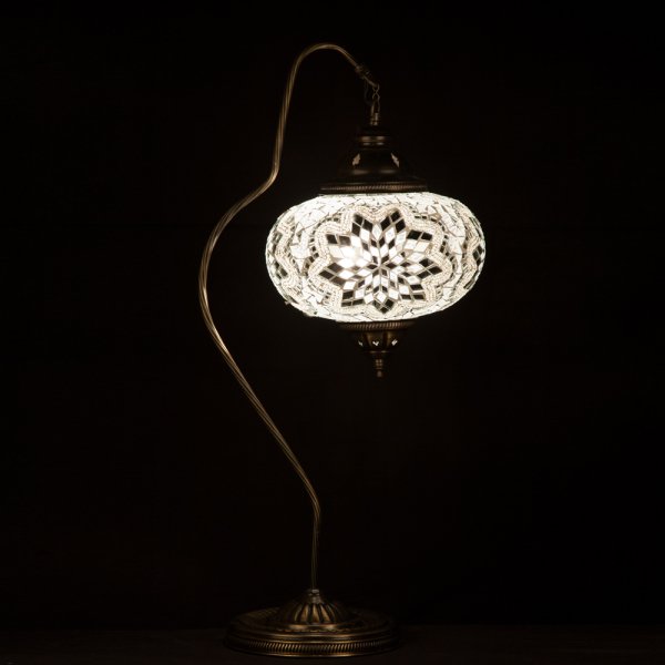 Mosaic Swanneck Style Desk Lamp SN-50421