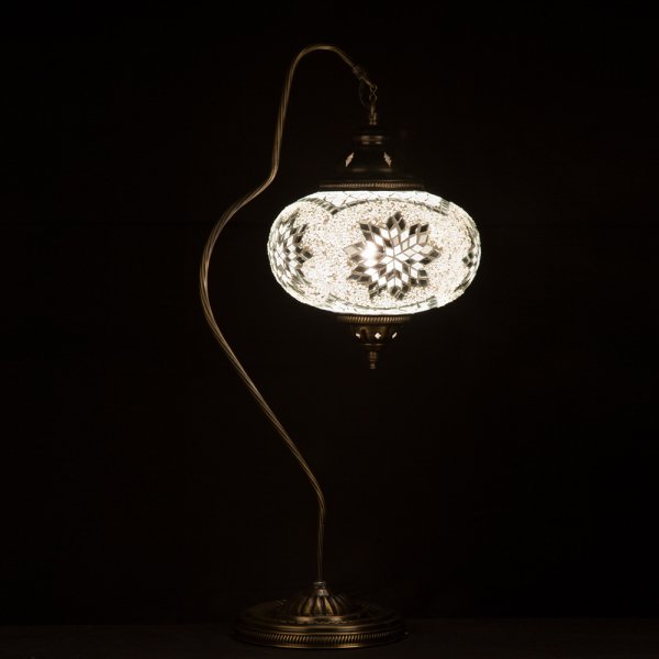 Mosaic Swanneck Style Desk Lamp SN-50423