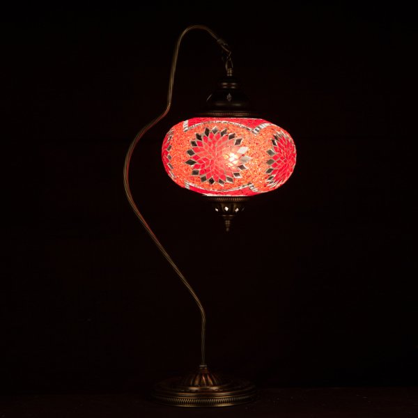 Mosaic Swanneck Style Desk Lamp SN-50443