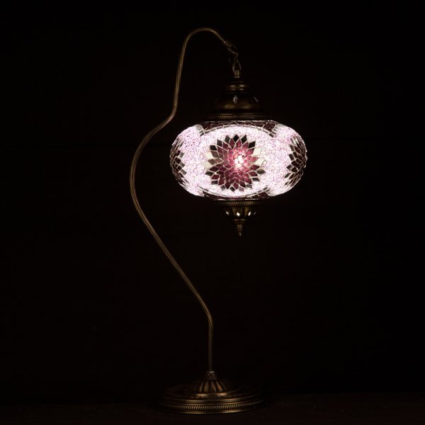 Mosaic Swanneck Style Desk Lamp SN-50463