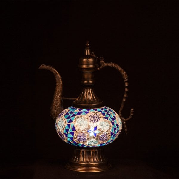 Mosaic Pitcher Style Desk Lamp TP-30412