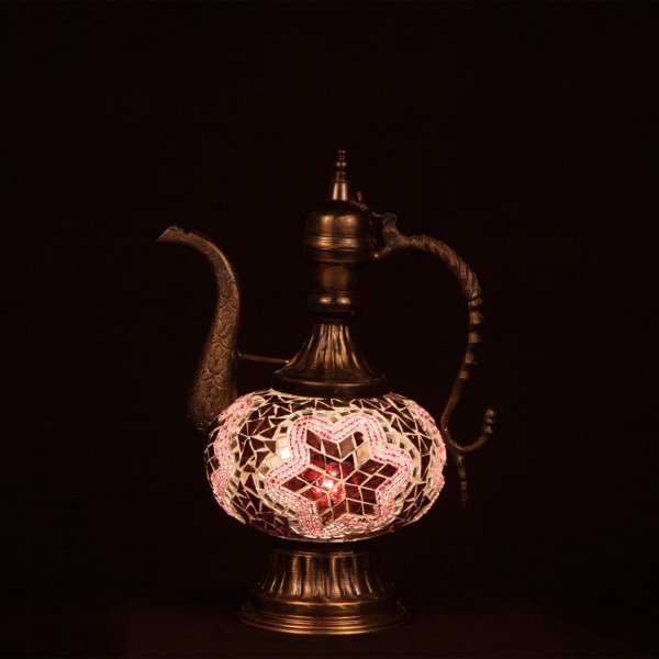 Mosaic Pitcher Style Desk Lamp TP-30461