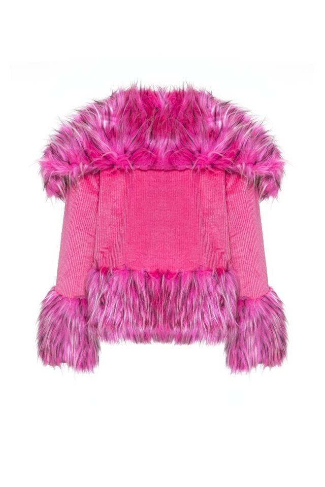Pink Velvet Jacket